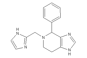 5-(1H-imidazol-2-ylmethyl)-4-phenyl-1,4,6,7-tetrahydroimidazo[4,5-c]pyridine