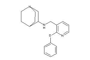 (2-phenoxy-3-pyridyl)methyl-quinuclidin-3-yl-amine