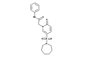 2-[5-(azepan-1-ylsulfonyl)-2-keto-1-pyridyl]-N-phenyl-acetamide