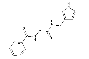 N-[2-keto-2-(1H-pyrazol-4-ylmethylamino)ethyl]benzamide