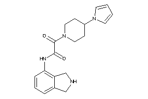 N-isoindolin-4-yl-2-keto-2-(4-pyrrol-1-ylpiperidino)acetamide