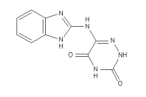 6-(1H-benzimidazol-2-ylamino)-2H-1,2,4-triazine-3,5-quinone