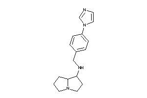 (4-imidazol-1-ylbenzyl)-pyrrolizidin-1-yl-amine