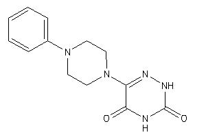 6-(4-phenylpiperazino)-2H-1,2,4-triazine-3,5-quinone