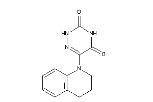 6-(3,4-dihydro-2H-quinolin-1-yl)-2H-1,2,4-triazine-3,5-quinone