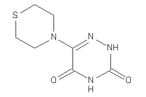 6-thiomorpholino-2H-1,2,4-triazine-3,5-quinone