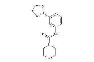 N-[3-(1,3-dithiolan-2-yl)phenyl]piperidine-1-carboxamide