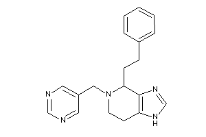 4-phenethyl-5-(5-pyrimidylmethyl)-1,4,6,7-tetrahydroimidazo[4,5-c]pyridine