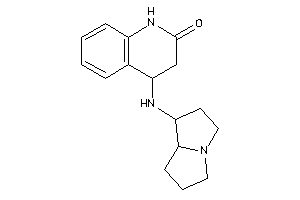 Image of 4-(pyrrolizidin-1-ylamino)-3,4-dihydrocarbostyril