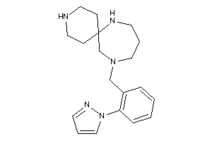 11-(2-pyrazol-1-ylbenzyl)-3,7,11-triazaspiro[5.6]dodecane