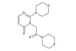 3-(2-keto-2-morpholino-ethyl)-2-morpholino-pyrimidin-4-one