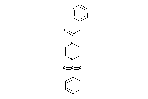 1-(4-besylpiperazino)-2-phenyl-ethanone