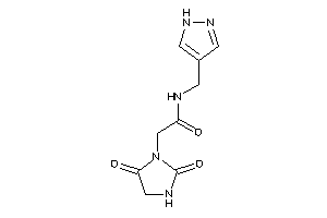 2-(2,5-diketoimidazolidin-1-yl)-N-(1H-pyrazol-4-ylmethyl)acetamide