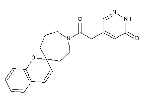 Image of 4-(2-keto-2-spiro[azepane-4,2'-chromene]-1-yl-ethyl)-1H-pyridazin-6-one