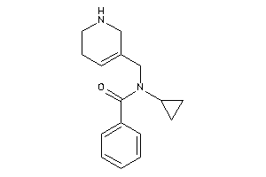 N-cyclopropyl-N-(1,2,3,6-tetrahydropyridin-5-ylmethyl)benzamide