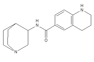 N-quinuclidin-3-yl-1,2,3,4-tetrahydroquinoline-6-carboxamide