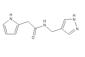 N-(1H-pyrazol-4-ylmethyl)-2-(1H-pyrrol-2-yl)acetamide