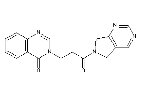 3-[3-(5,7-dihydropyrrolo[3,4-d]pyrimidin-6-yl)-3-keto-propyl]quinazolin-4-one