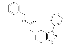 Image of N-benzyl-2-(3-phenyl-1,4,6,7-tetrahydropyrazolo[4,3-c]pyridin-5-yl)acetamide