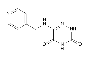 6-(4-pyridylmethylamino)-2H-1,2,4-triazine-3,5-quinone