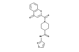 N-isoxazol-3-yl-1-(4-ketochromene-2-carbonyl)isonipecotamide