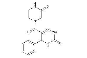 5-(3-ketopiperazine-1-carbonyl)-4-phenyl-3,4-dihydro-1H-pyrimidin-2-one