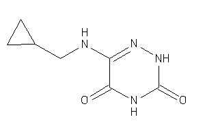 Image of 6-(cyclopropylmethylamino)-2H-1,2,4-triazine-3,5-quinone