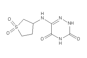 Image of 6-[(1,1-diketothiolan-3-yl)amino]-2H-1,2,4-triazine-3,5-quinone