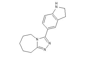 3-indolin-5-yl-6,7,8,9-tetrahydro-5H-[1,2,4]triazolo[4,3-a]azepine