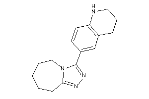 3-(1,2,3,4-tetrahydroquinolin-6-yl)-6,7,8,9-tetrahydro-5H-[1,2,4]triazolo[4,3-a]azepine