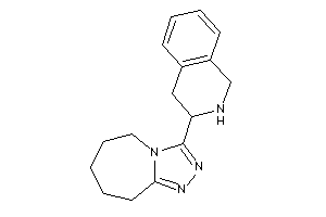 3-(1,2,3,4-tetrahydroisoquinolin-3-yl)-6,7,8,9-tetrahydro-5H-[1,2,4]triazolo[4,3-a]azepine