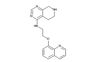 2-(8-quinolyloxy)ethyl-(5,6,7,8-tetrahydropyrido[3,4-d]pyrimidin-4-yl)amine