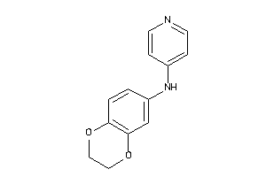 2,3-dihydro-1,4-benzodioxin-7-yl(4-pyridyl)amine