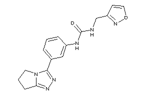 1-[3-(6,7-dihydro-5H-pyrrolo[2,1-c][1,2,4]triazol-3-yl)phenyl]-3-(isoxazol-3-ylmethyl)urea