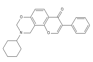 Image of 9-cyclohexyl-3-phenyl-8,10-dihydropyrano[2,3-f][1,3]benzoxazin-4-one