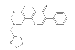 Image of 3-phenyl-9-(tetrahydrofurfuryl)-8,10-dihydropyrano[2,3-f][1,3]benzoxazin-4-one