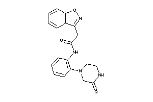 2-indoxazen-3-yl-N-[2-(3-ketopiperazino)phenyl]acetamide