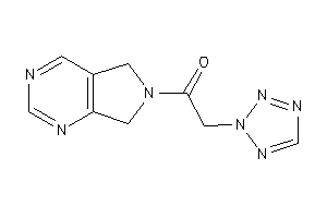 Image of 1-(5,7-dihydropyrrolo[3,4-d]pyrimidin-6-yl)-2-(tetrazol-2-yl)ethanone
