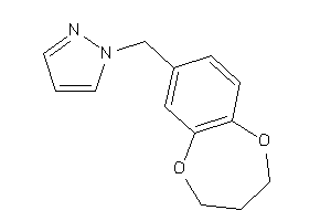 1-(3,4-dihydro-2H-1,5-benzodioxepin-7-ylmethyl)pyrazole