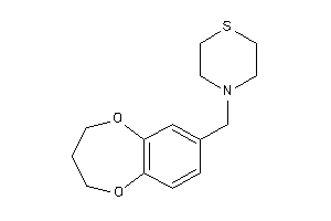 4-(3,4-dihydro-2H-1,5-benzodioxepin-7-ylmethyl)thiomorpholine