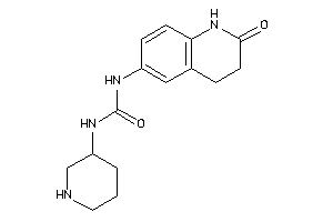 1-(2-keto-3,4-dihydro-1H-quinolin-6-yl)-3-(3-piperidyl)urea