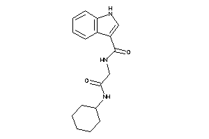 N-[2-(cyclohexylamino)-2-keto-ethyl]-1H-indole-3-carboxamide