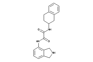 N'-isoindolin-4-yl-N-tetralin-2-yl-oxamide