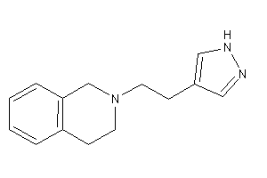 2-[2-(1H-pyrazol-4-yl)ethyl]-3,4-dihydro-1H-isoquinoline