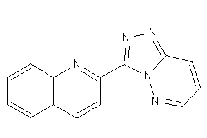 2-([1,2,4]triazolo[3,4-f]pyridazin-3-yl)quinoline