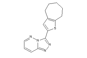 3-(5,6,7,8-tetrahydro-4H-cyclohepta[b]thiophen-2-yl)-[1,2,4]triazolo[3,4-f]pyridazine