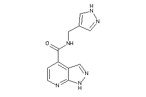 N-(1H-pyrazol-4-ylmethyl)-1H-pyrazolo[3,4-b]pyridine-4-carboxamide