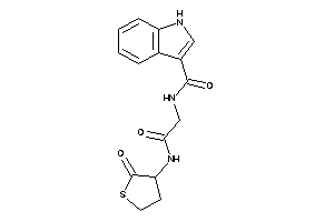 N-[2-keto-2-[(2-ketotetrahydrothiophen-3-yl)amino]ethyl]-1H-indole-3-carboxamide