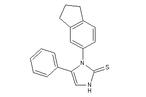 1-indan-5-yl-5-phenyl-4-imidazoline-2-thione