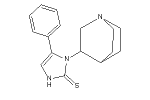 5-phenyl-1-quinuclidin-3-yl-4-imidazoline-2-thione